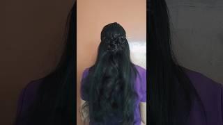 cute & easy hairstyle #hairstyle #hair #easyhairstyle #lazyhairstyle #viral