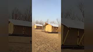 Hunting Tent Glaming Resort is Being Built