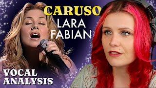 Vocal Coach Analysis of ‘CARUSO’ LARA FABIAN First Time Reaction