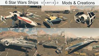 Fully Modded Spaceships for Starfield