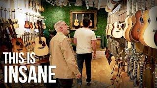 A Kid in a Candy Guitar Store