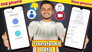 How to transfer all data from old phone to new phone  All Data Transfer  Tech Manish