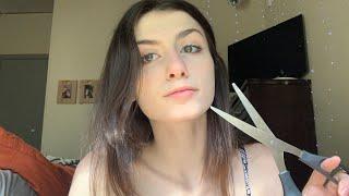 ASMR- 5 minute haircut roleplay ️