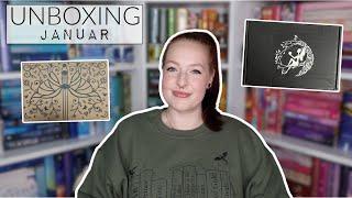 UNBOXING JANUAR 2024 - Fairyloot YA & Adult  reading with Maren