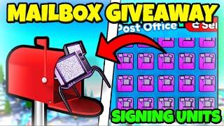   MAILBOX GIVEAWAY Spider TV & Mythical  Signing Units TOILET TOWER DEFENSE LIVE #skibiditoilet