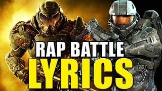 LYRICS Doomguy VS Master Chief Rap Battle