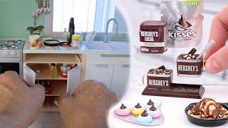  Miniature HERSHYs Chocolate Desserts Mini Food Recipes - #Miniverse