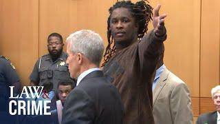 Young Thug Gives Heartfelt Speech Before Walking Out Of YSL Trial