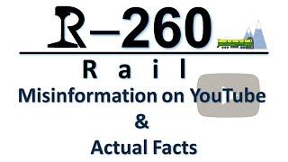 R-260 rail  Vanadium alloy   R-260 Steel Authority of India  880 grade 90 UTS rail