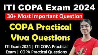 COPA Practical Viva Most important Questions 2024  VIVA most important questions.