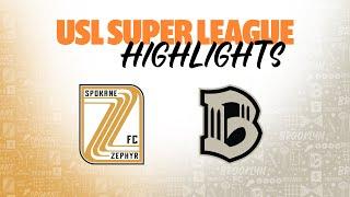 9.8.2024  Spokane Zephyr FC vs. Brooklyn FC - Game Highlights