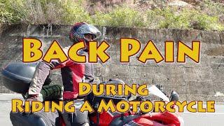 Back Pain While Riding a Motorcycle
