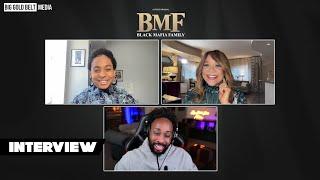 Michole Briana White & Laila D. Pruitt Interview  Black Mafia Family BMF Season 3  STARZ