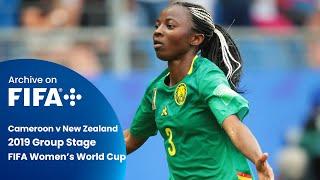 FULL MATCH Cameroon vs New Zealand  FIFA Womens World Cup 2019