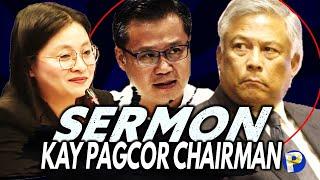 PAGCOR chairman Tengco sinermonan ni Gatchalian 23b POGO tax kapalit ang mga krimen at sindikato