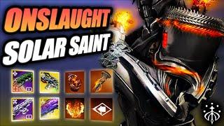 Use this BUSTED Solar Titan Pyrogale Gauntlets Onslaught Build Destiny 2 Titan Build