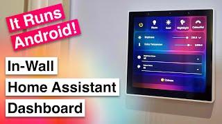 This thing is awesome  4 Android In-Wall Smart Home Control Panel