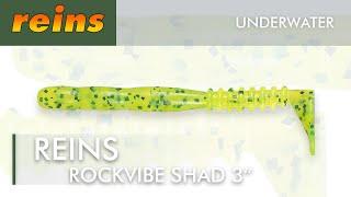 Reins  Rockvibe Shad 3 - Underwater Lure Action