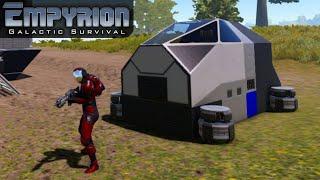 Maneuverable Hover Vessel on a Budget  Empyrion Galactic Survival  Alpha 10 Gameplay  E02