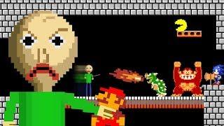 Baldi in Super Mario Bros full Episode