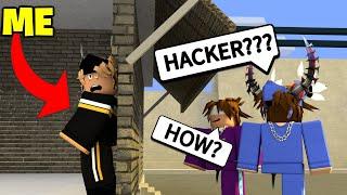 NOCLIPPING into WALLS to CHEAT in Hide & Seek... Roblox Da Hood