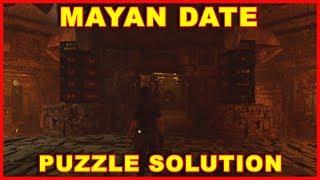 Shadow of the Tomb Raider Mayan Date Door Puzzle Guide Kuwaq Yaku