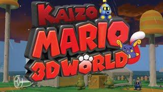 World 1-1 of this Super Mario 3D World rom hack is tough Kaizo Mario 3D World