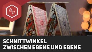 Schnittwinkel zwischen Ebene und Ebene