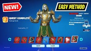 Fortnite Complete Doom Quests - How to get Doctor Doom Skin and His Style All Rewards in Fortnite