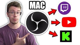 How To Multi Stream with OBS Studio on MAC 2024