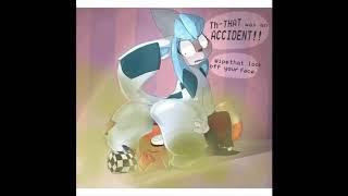 Glaceon Farts On Flareons Face