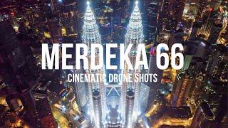 Merdeka ke-66 Tahun  Malaysias Independence Themed Cinematic Drone Shots