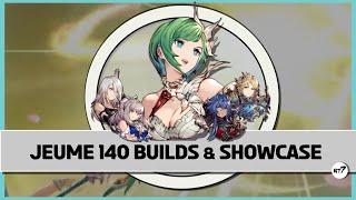 WOTV - Jeume the Spring Celestial 140 builds and showcase