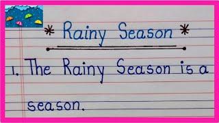 10 Lines on Rainy Season in English Essay on Rainy SeasonRainy Day Essay in English Essay on Rain