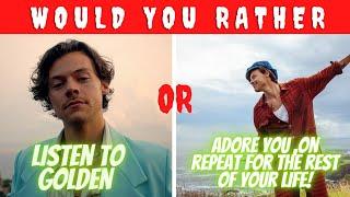 The Hardest Would You Rather Questions About Harry Styles