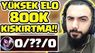 800K YASUO NE KADAR FEEDLEYEBİLİR?? YÜKSEK ELO KIŞKIRTMA CHALLENGE  Barış Can