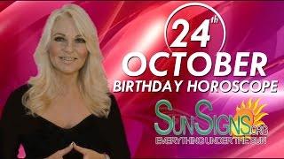 October 24th Zodiac Horoscope Birthday Personality - Scorpio - Part 1