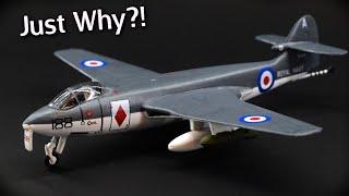 Why did Airfix make this starter set? AW Sea Hawk in 172 scale - Build & Review