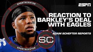 Saquon Barkley to the Philadelphia Eagles was PRIORTIZED - Adam Schefter  SportsCenter