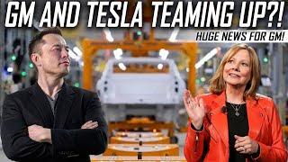 General Motors Teaming With Tesla  HUGE News For GM