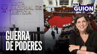 Guerra de poderes y movidas electorales  Sin Guion con Rosa María Palacios