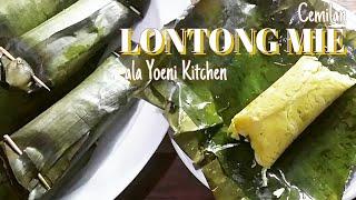 LONTONG MIE  kaya bumbu  cemilan bikin kenyang