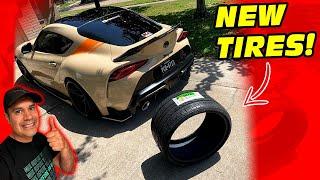 NEW TIRES Delinte 20in Supra Mk5 30525R20