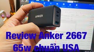 Giới thiệu cục sạc anker 65w seri 7 nhỏ gọn sạc nhanh iphone  sạc nhanh samsung