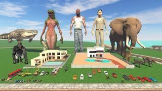 All NEW CHEAT CODE Crocodile Gorila Zebra  Funny Gameplay Indian Bikes Driving 3d 