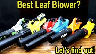 Best Leaf Blower? EGO vs Milwaukee Ryobi DeWalt Greenworks Harbor Freight Atlas Makita