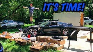 Rebuilding A Wrecked 2017 Corvette Z06 Part 8