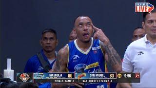 Abueva gets into a heated exchange with SMB’s head coach  PBA Season 48 Commissioner’s Cup