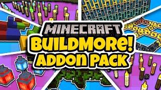 BuildMore Addon Pack  Free Bedrock Minecraft Mod How To Use 1.20