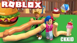 จอชจอมป่วน ตอน ยอดมนุษย์แขนก๋วยเตี๋ยว     Roblox Noodle Arms ckkid